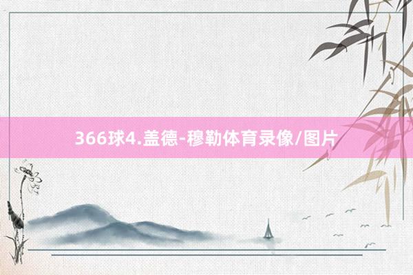 366球4.盖德-穆勒体育录像/图片